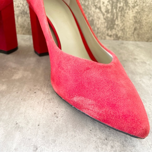 1.State Suede Block Heels - Picture 3 of 7